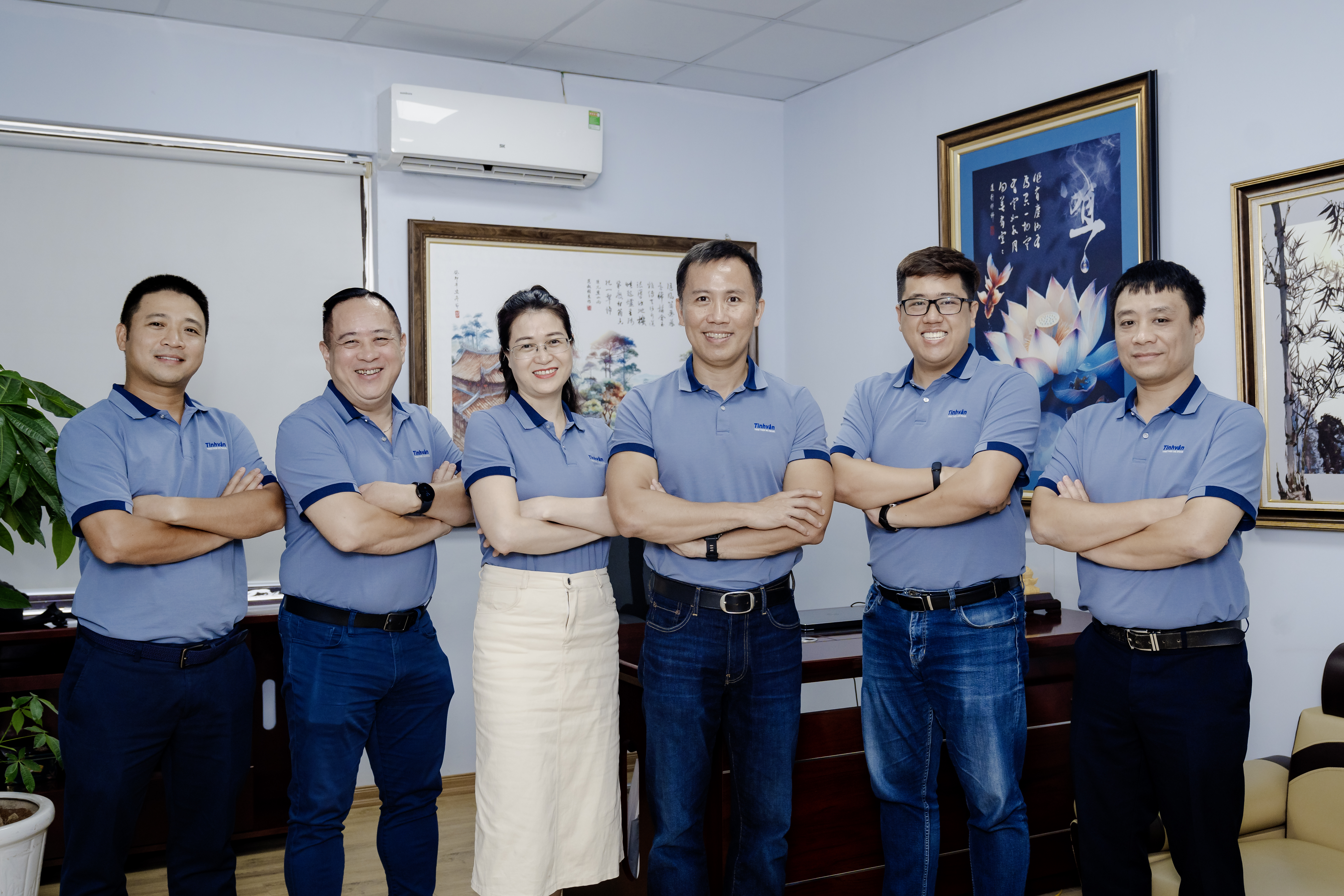 Đội ngũ Ban Lãnh Đạo Tinhvan Software